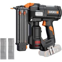 Worx 20V Cordless Brushless 18Ga Nailer Body Only in Black