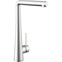 Bristan Pine Easyfit Mono Sink Mixer Kitchen Tap in Stainless Steel