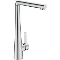 Bristan Pine Easyfit Mono Sink Mixer Kitchen Tap in Chrome Steel