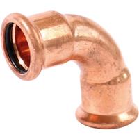 Made4Trade Press Fit Equal Elbow 22mm (10 Pack) in Copper