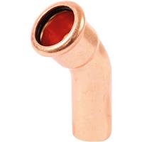 Made4Trade Press Fit Street Elbow 45deg 22mm (10 Pack) in Copper