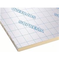 Soprema Sopratherm PIR Insulation Board GA4000 2400 x 1200 x 80mm in Silver Aluminium
