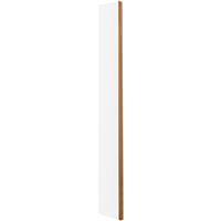 Nuie Frameless 1850mm Wetroom Panel Brushed in Bronze