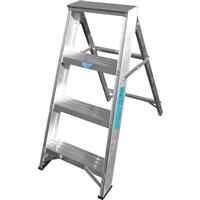 Lyte Ladders Lyte Industrial Swingback Aluminium Step Ladder 4 Tread