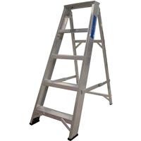 Lyte Ladders Lyte MagnaStep Swingback Aluminium Step Ladder 5 Tread