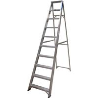 Lyte Ladders Lyte Industrial Swingback Aluminium Step Ladder 10 Tread