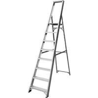 Lyte Ladders Lyte Industrial Platform Aluminium Step Ladder 8 Tread