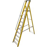 Lyte Ladders Lyte MagnaStep Fibreglass Platform Step Ladder 10 Tread
