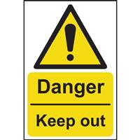 Centurion Hazard Safety Sign Danger