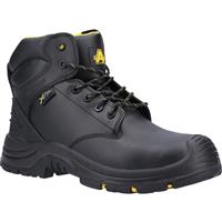 Apache Men's Combat Waterproof Safety Boots in Black