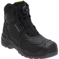 Stanley Michigan Twist lock Waterproof Safety Boots in black