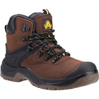 Amblers Safety Amblers Dynamite Hi Leg Waterproof Rugged Safety Boots in Black
