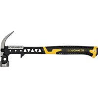 Minotaur High Velocity Claw Hammer in Black/ Red/Grey
