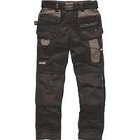 Scruffs Pro Flex Holster Pocket Trousers in Black