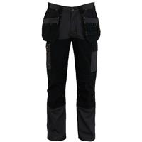 Stanley FatMax Men's Illinois Nylon Stretch Trousers in Black