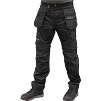 Scruffs Men's Worker Plus Trousers in Black