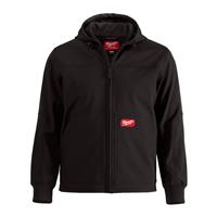 Milwaukee Men's Freeflex Softshell Hooded Jacket in Black