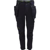 Apache Men's Calgary 4 Way Stretch Holster Pocket Trousers in Black
