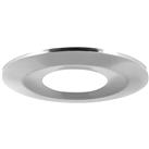 Integral LED Bezel for WarmTone and Switchable IP65 FRD Satin in Nickel Metal