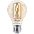 Philips WiZ LED Clear Filament Tunable White Smart Light Bulb A60 E27 7W