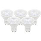 Wessex Electrical Wessex LED GU10 Dimmable Bulb Lamp 3.6W Cool White 345lm (5 Pack)