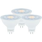 Integral LED 12V MR16 GU5.3 Dimmable Lamp 3.4W Warm White 345lm (3 Pack)