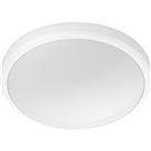 Philips Doris CL257 LED Round IP44 Ceiling Light 17W 1500lm Warm in White Plastic