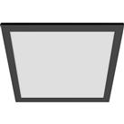 Philips CL560 Super Slim Square Panel Ceiling Light 300x300mm Black 12W 1200lm Warm White