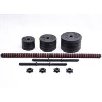 Ironman 20kg Standard Dumbbell And Barbell Set