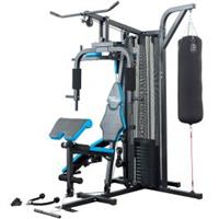 BodyTrain HG480 - 3 Station Home Multi Gym with Punch bag with 66kg Weight Stack