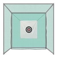 Hillman PGM 3m Semi-Commercial Golf Practice Cage & Net with Target and Stainless Steel Poles