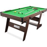 Walker & Simpson Earl 6ft Foldable Pool & Snooker Table