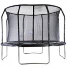 Big Air Extreme 12ft Trampoline with Safety Enclosure Black