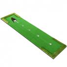 Hillman PGM Portable Artificial Turf Golf Putting Green with Auto-Return Putting Cup