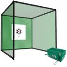 Hillman PGM 3m Heavy Duty Golf Practice Cage And Ball Dispenser Package