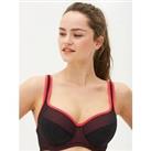 Pour Moi Energy Reach Underwired Lightly Padded Sports Bra - Multi