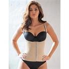 Pour Moi Hourglass Firm Control Back Smoothing Waist Cincher - Nude