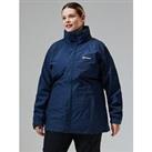 Berghaus Women'S Glissade Interactive Waterproof Jacket - Blue