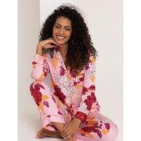 Pour Moi Luxe Woven Pyjama - Floral