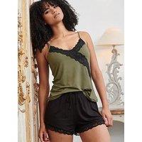 Pour Moi Sofa Loves Lace Soft Jersey Short