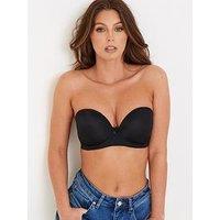 Pour Moi Definitions Strapless Bra - Black