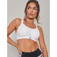 Pour Moi Energy Empower U/W Lightly Padded Convertible Sports Bra - White