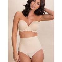 Pour Moi Definitions Shaping Control Thong - Natural