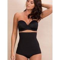 Pour Moi Definitions High Waist Shaping Brief - Black