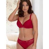 Pour Moi Rebel High Leg Brief - Red