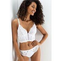Pour Moi Swoon Underwired Bustier - White