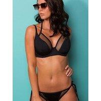 Pour Moi Glamazon Underwired Double Strap Top - Black