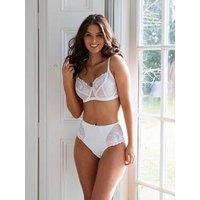 Pour Moi St Tropez High Waist Deep Brief - White
