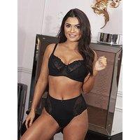 Pour Moi St Tropez High Waist Deep Brief - Black