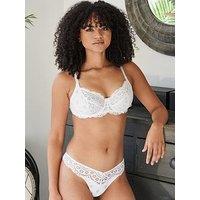 Pour Moi Swoon Thong - White